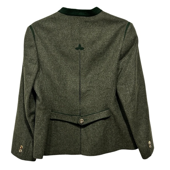 Lodenfrey Trachten Jacket Loden Wool Traditional Alpine Bavaria 40 Blazer - Picture 10 of 14